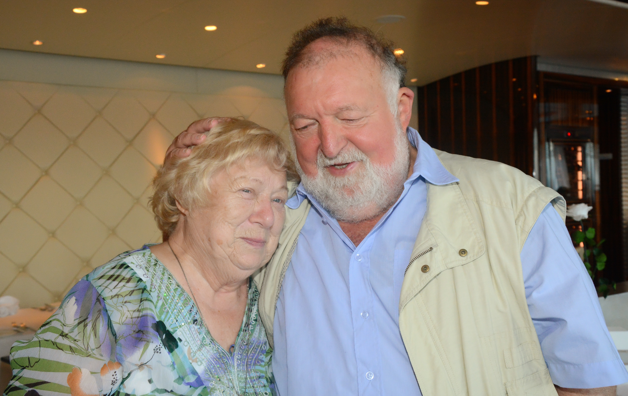 Margarete und Berndt, Mai 2016 / Aida